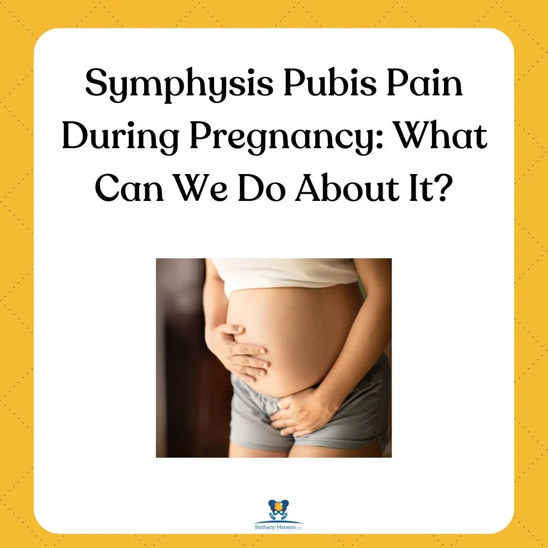 Symphysis Pubis Pain During Pregnancy