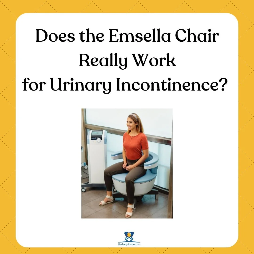 does the Emsella chair really work pelvic floor physical therapy