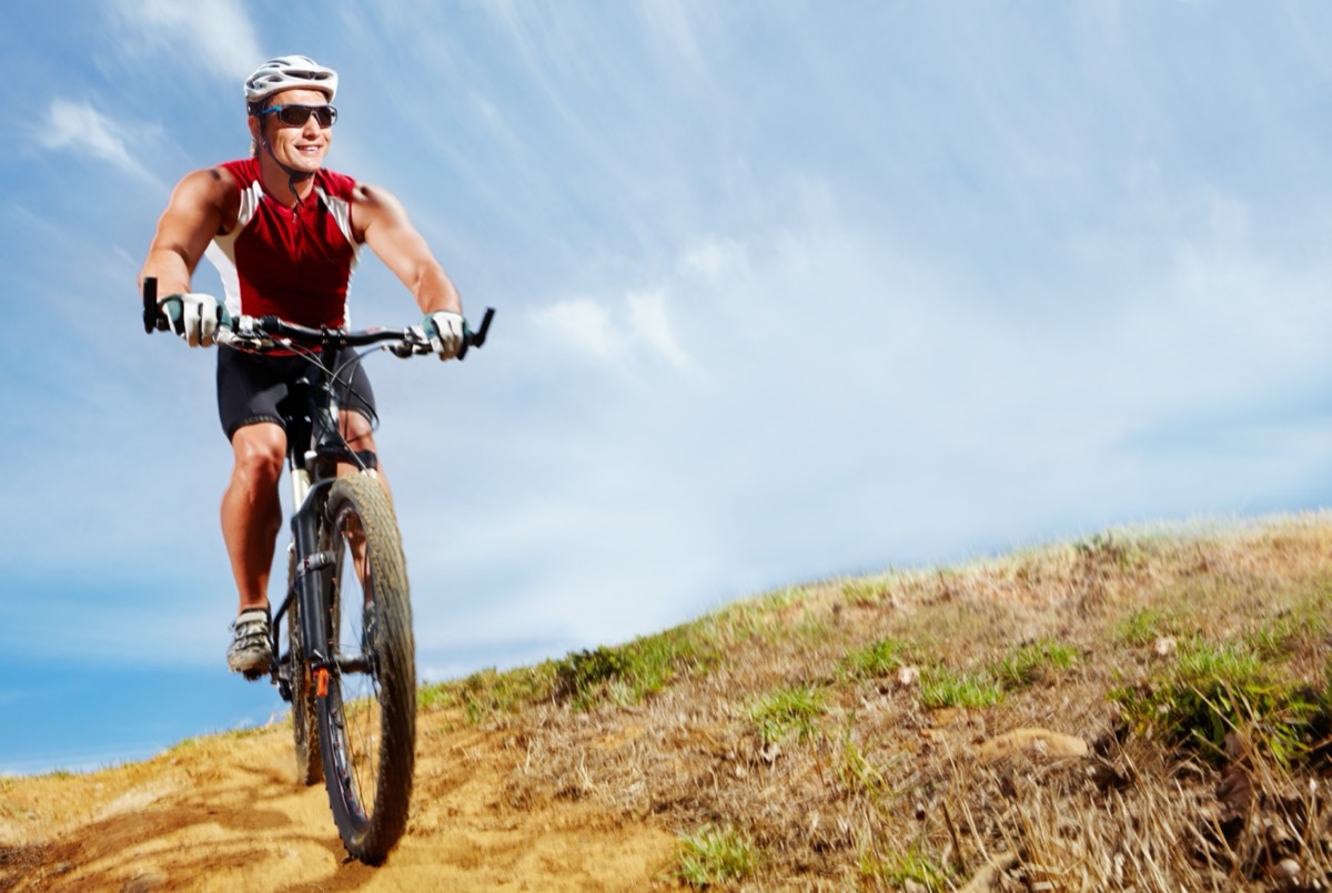 Male cyclist — pelvic floor PT for athletes